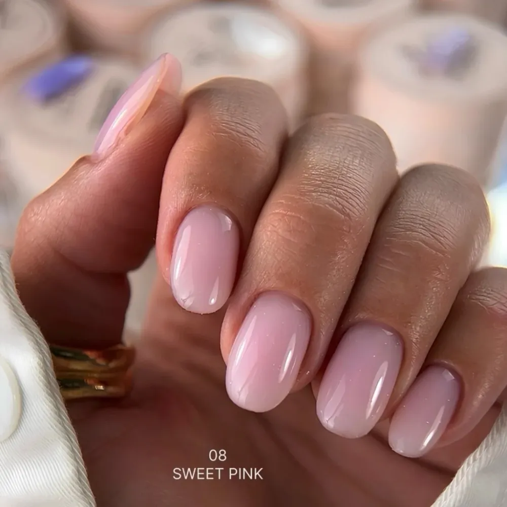 Skulpturalni gel eXel №8 Sweet Pink Shimmer 30 ml Atica