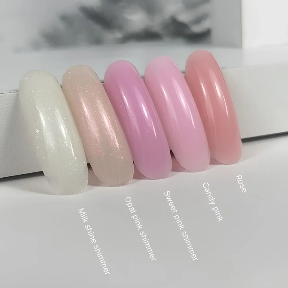 Skulpturalni gel eXel №8 Sweet Pink Shimmer 30 ml Atica