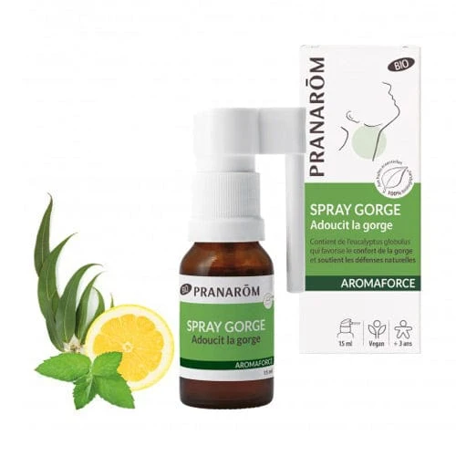 BIO Aromaforce sprej za grlo Pranarom 15ml