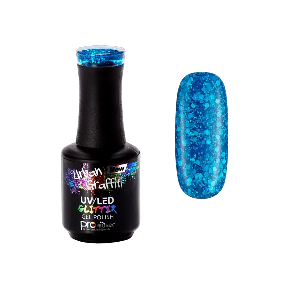 Blue Me Away - UGGP-A0827 Urban Graffiti Gel Lak za Nokte 15ml