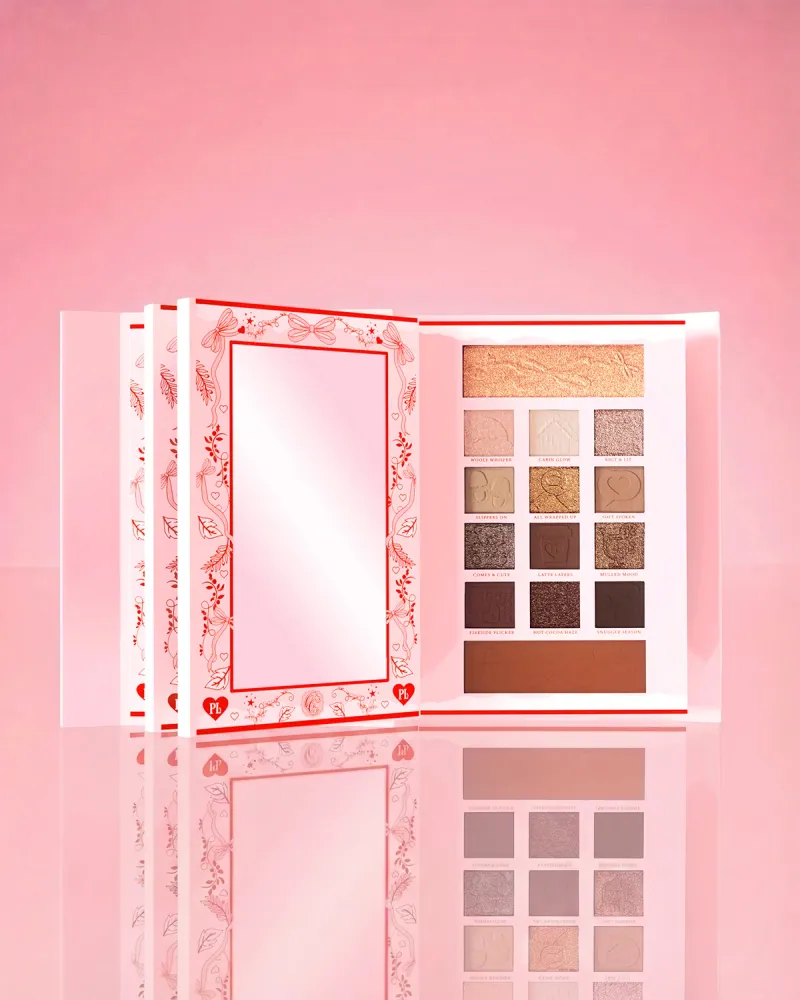 Božićna paleta sjenila za lice i oči Cosy Chronicles