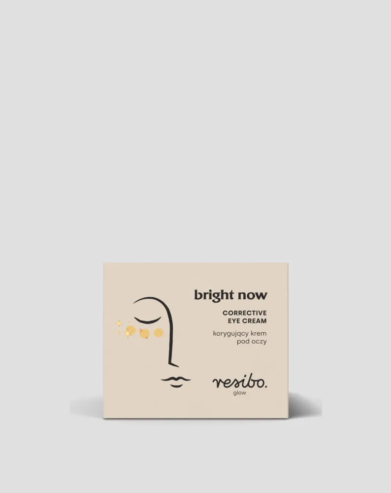 Bright Now korekcijska i posvjetljujuć krema za područje oko očiju 15 ml Resibo