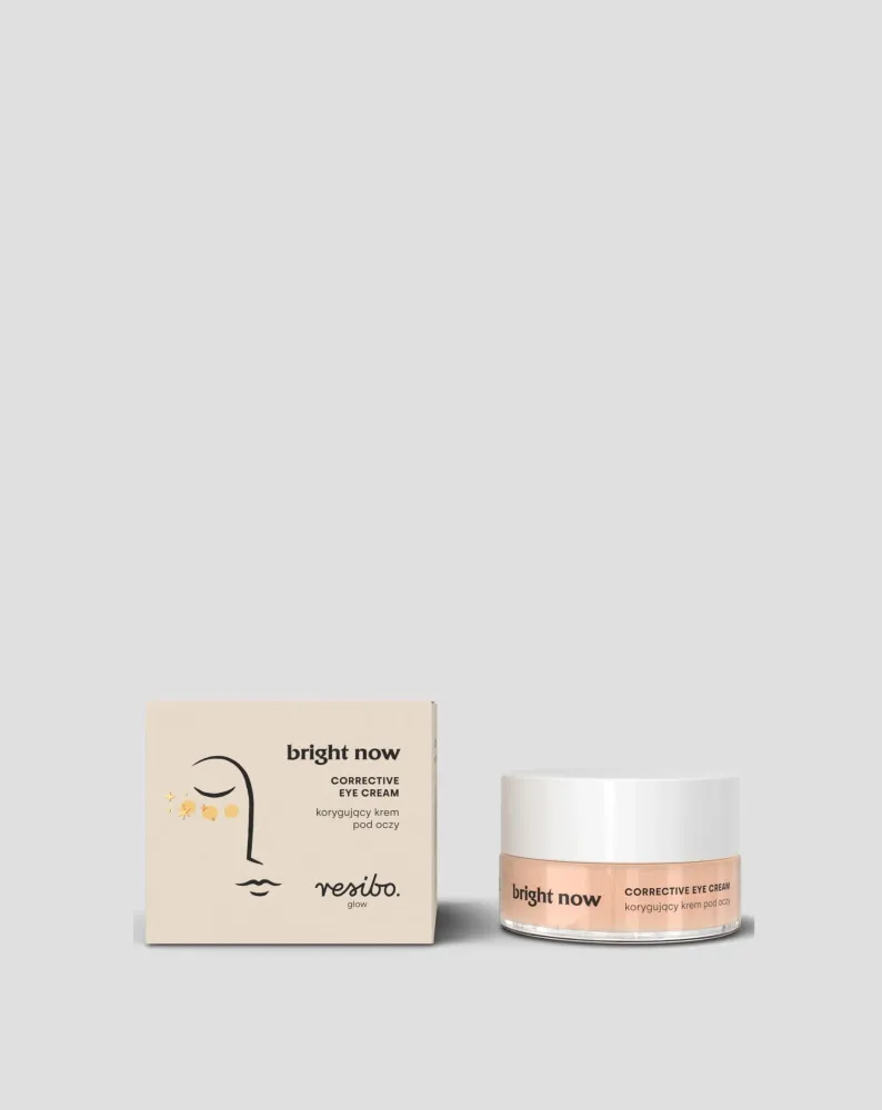 Bright Now korekcijska i posvjetljujuć krema za područje oko očiju 15 ml Resibo