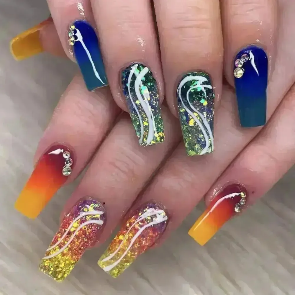 Caribbean Sunsplash akrilni prah - 12g