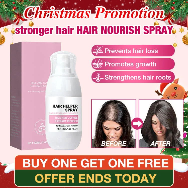 Christmas Sale- Buy 1 Take 1-stronger hair HAIR NOURISH SPRAY-Strengthen, Repair & Revitalize – Bring Your Hair Back to Li...