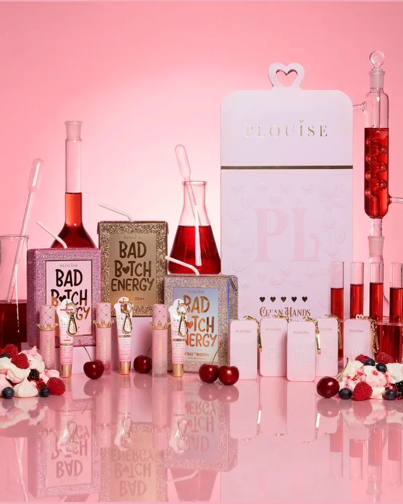Crystal Lip Trio & Sprej za čišćenje ruku PR poklon set