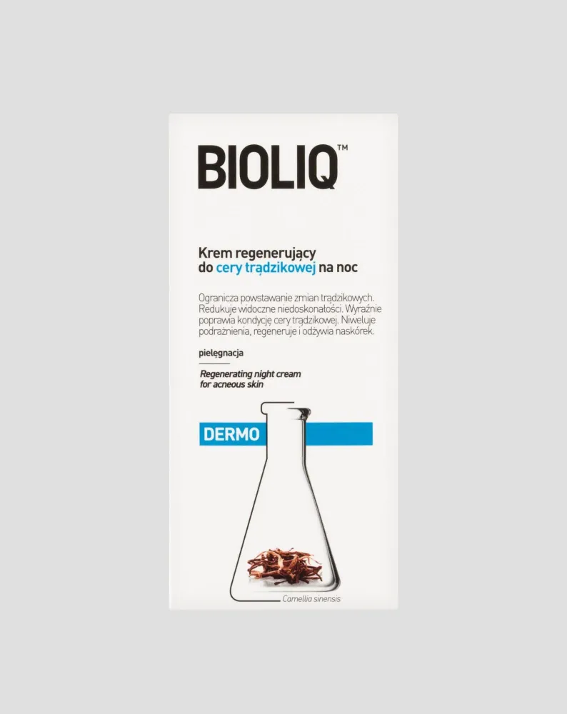 Dermo Bioliq regenerirajuć noćna krema za kožu s aknama