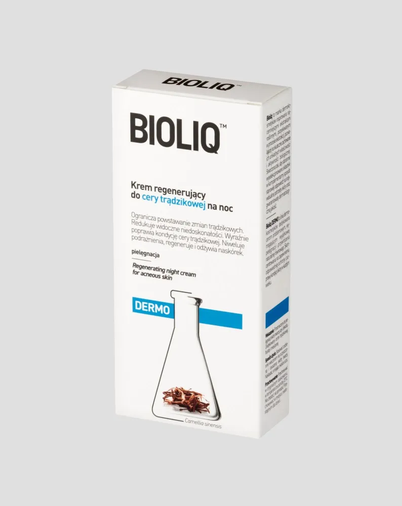 Dermo Bioliq regenerirajuć noćna krema za kožu s aknama