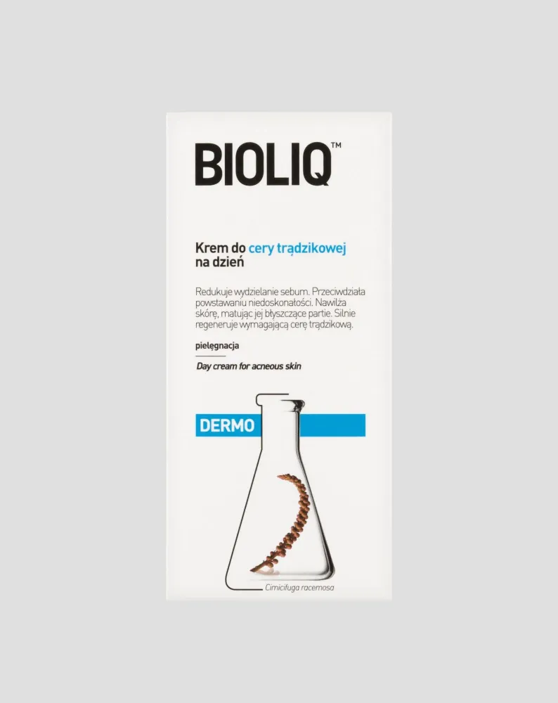 Dermo Bioliq umirujuć dnevna krema za kožu s aknama