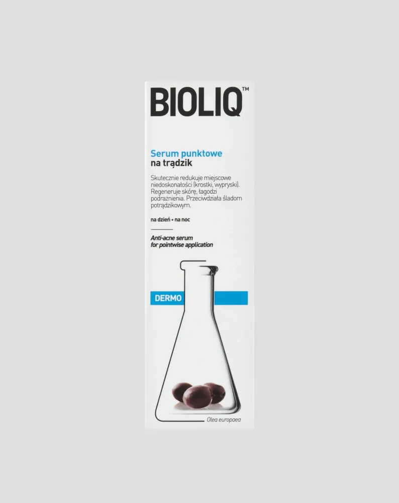Dermo spot serum za akne s Bioliq europskom maslinom