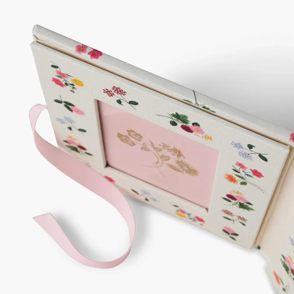Ditsy Dahlia Folio Paper Wrapped Picture Frame