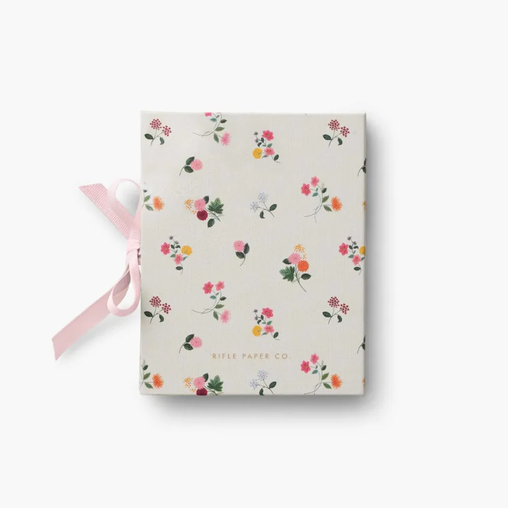 Ditsy Dahlia Folio Paper Wrapped Picture Frame