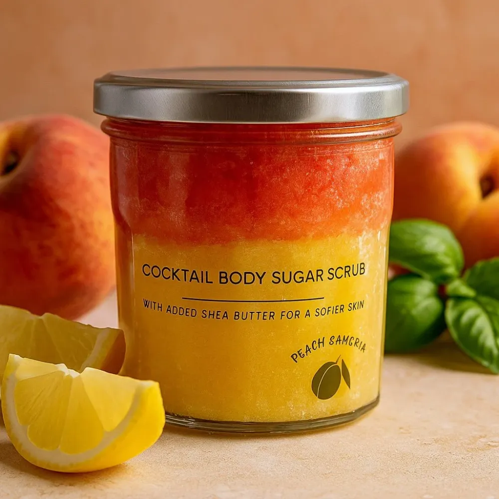 Šećerni piling za tijelo Breskva Sangria 300g