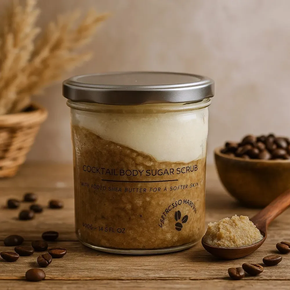 Šećerni piling za tijelo Espresso Martini 300g