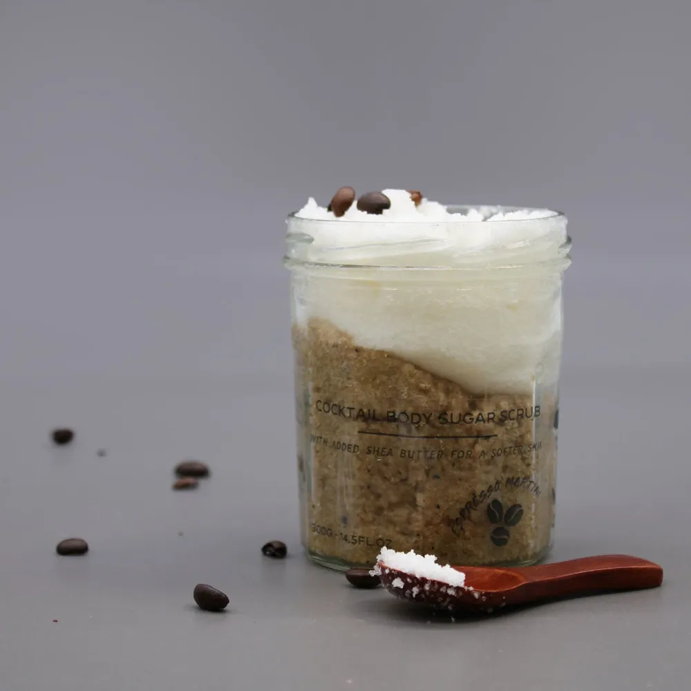 Šećerni piling za tijelo Espresso Martini 300g