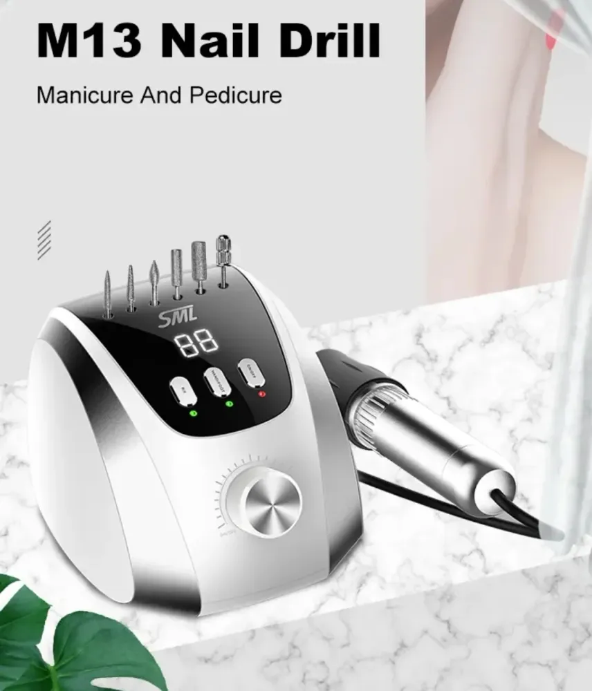 Električna turpija za nokte - Profesionalni set za manikir i pedikir SML M13