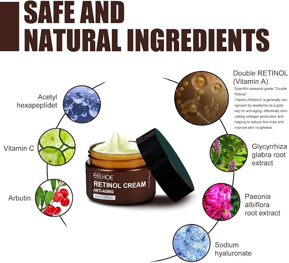 Elhoe Krema protiv starenja retinol Anti-aging
