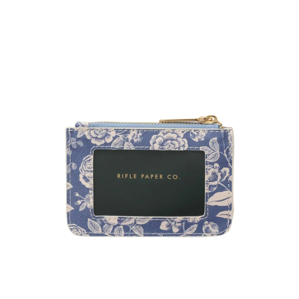 English Rose Key Ring Card Case
