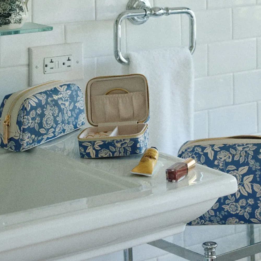 English Rose Small Cosmetic Pouch