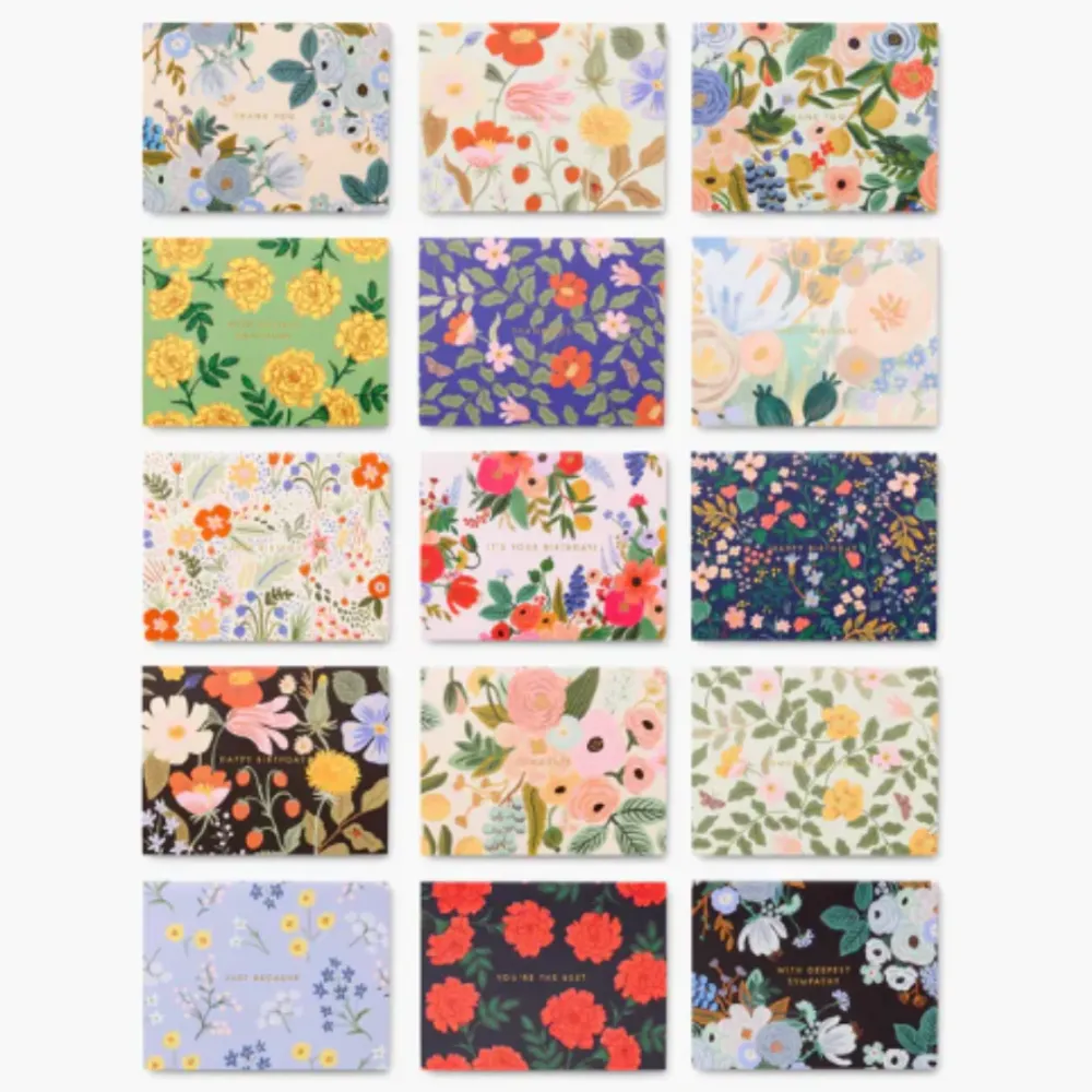Essentials Card Box - Mixed Florals