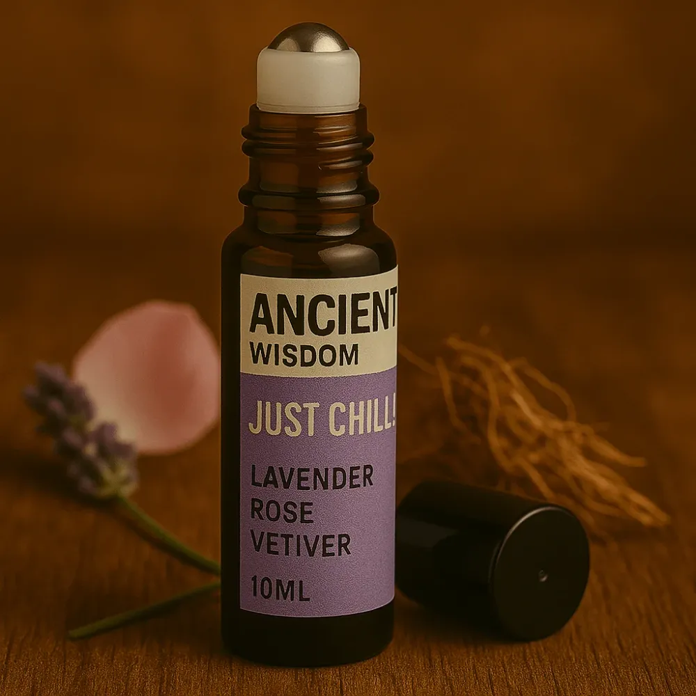 Eterično ulje roll-on lavanda ruž vetiver 10ml