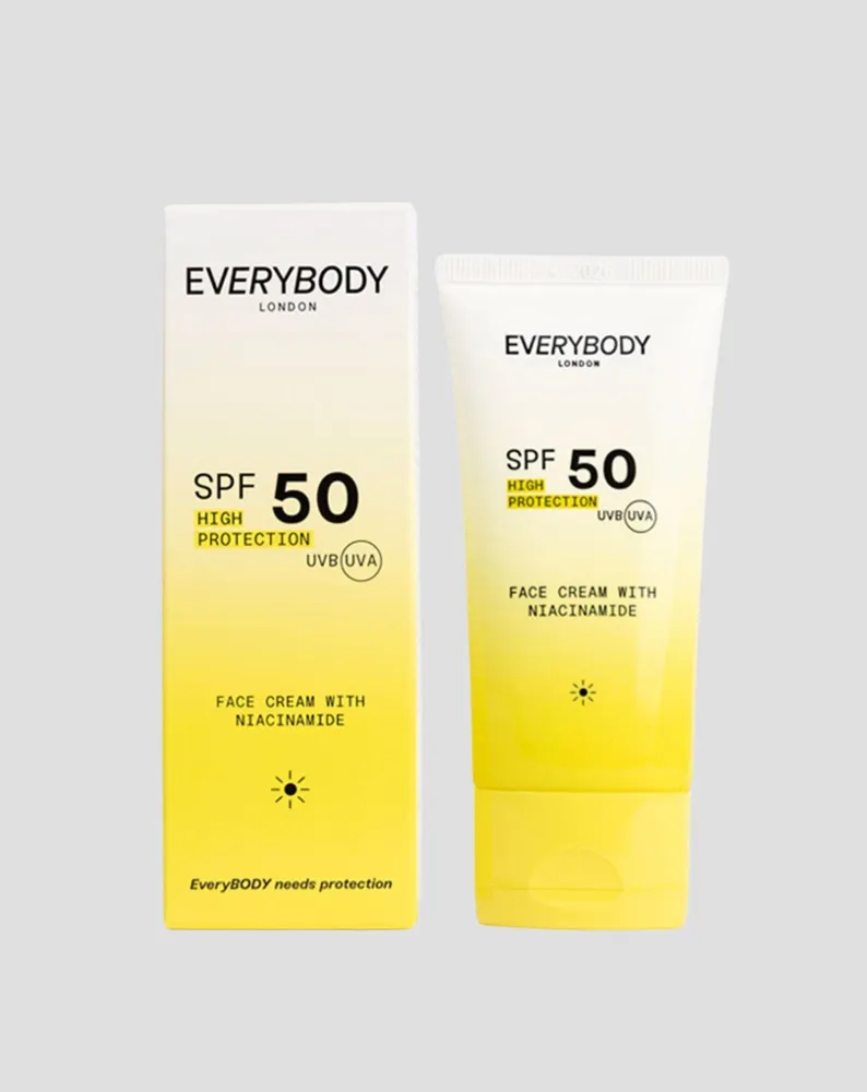 Everybody London High Filter hidratantna krema za lice SPF 50 s niacinamidom