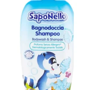 Felce Azzurra Saponello Kids Body wash and Shampoo Cotton sugar 400ml