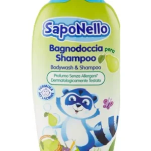Felce Azzurra Saponello Kids Body wash and Shampoo Pear 400ml