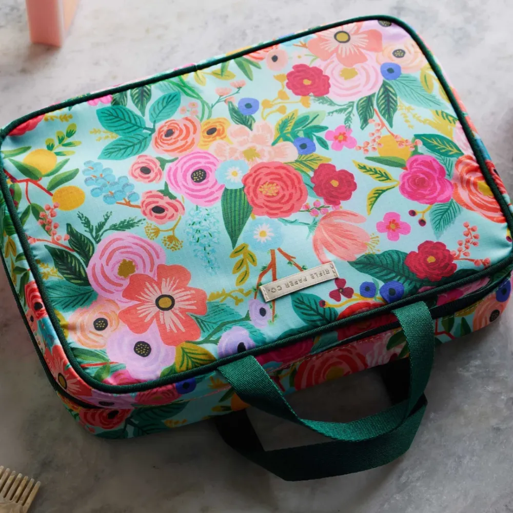 Garden Party Travel Cosmetic Case