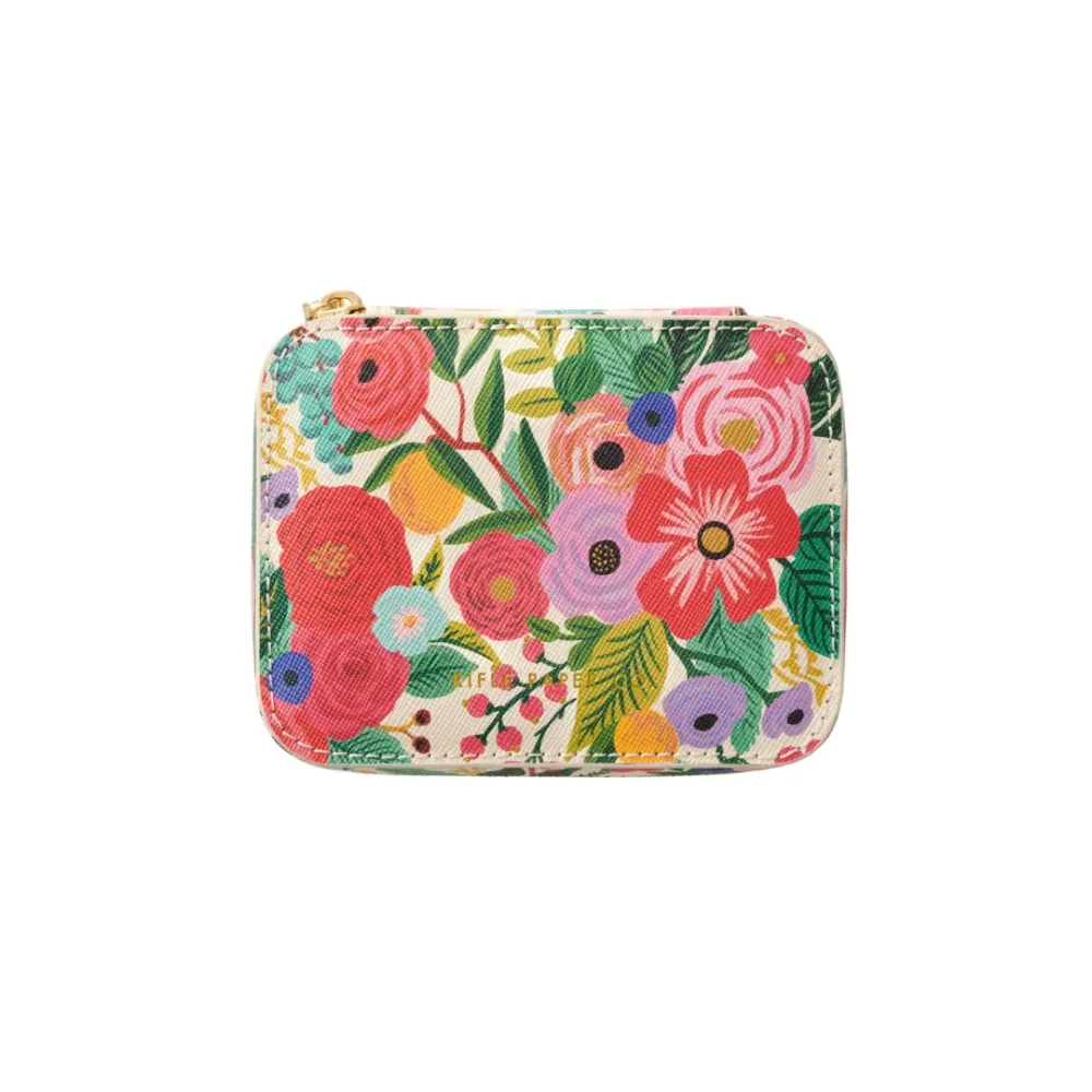 Garden Party Travel Jewelry Case