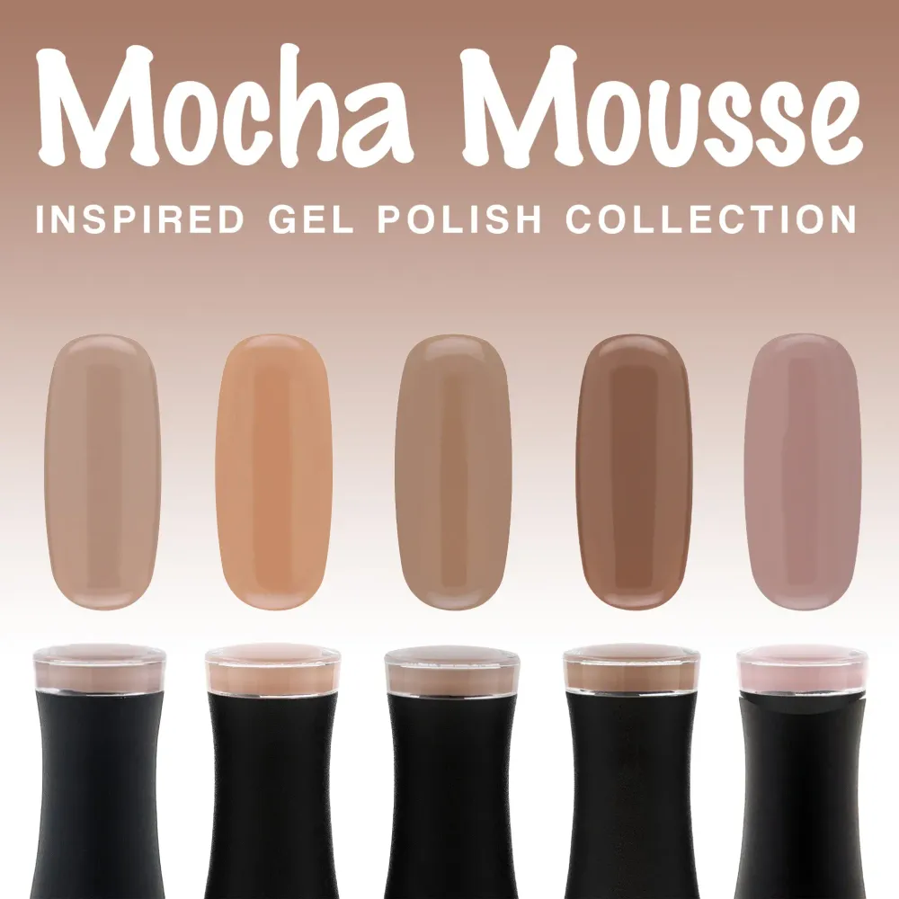 Gel kolekcija inspirirana Mocha mousseom