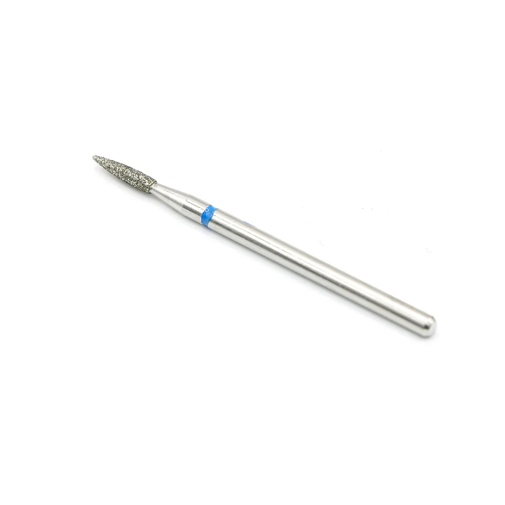 Dijamantna freza, Plamen šiljasti, 1.8*8.0 mm, Plava, Tajvan Global