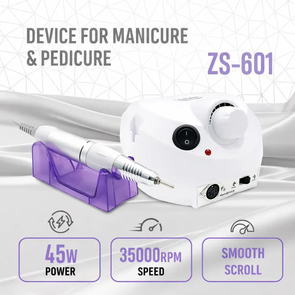 Stroj za bušenje noktiju za manikuru ZS-601 45W (35000rpm) Global