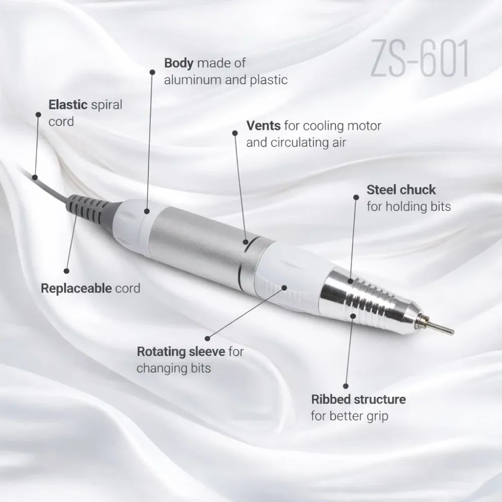 Stroj za bušenje noktiju za manikuru ZS-601 45W (35000rpm) Global