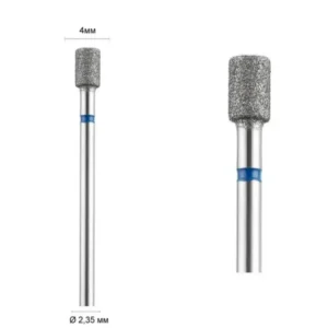 Dijamantna freza, Cilindar, 4.0*10 mm, Plava GOOD GIRL GEL
