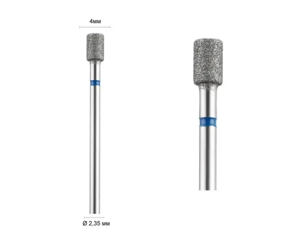 Dijamantna freza, Cilindar, 4.0*10 mm, Plava GOOD GIRL GEL