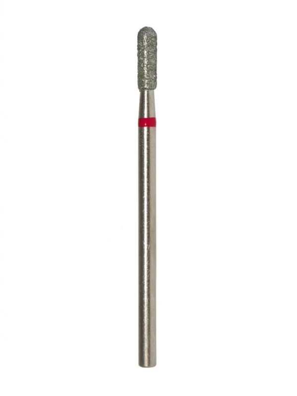 Dijamantna freza, “Cylinder” Zaobljena, 2.7*10 mm, Crvena GOOD GIRL GEL