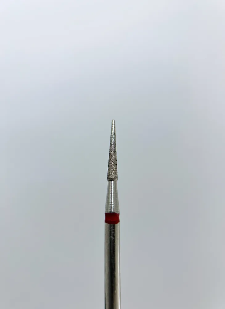 Dijamantna freza, “Needle”, 1.5*10 mm, Crvena GOOD GIRL GEL