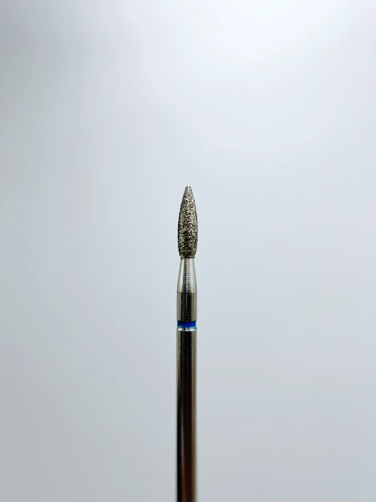 Dijamantna freza, Plamen šiljasti, 2.3*8.0 mm, Plava GOOD GIRL GEL