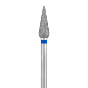 Dijamantna freza, “Produženi pupoljak”, 4.0*12 mm, Plava, Tajvan GOOD GIRL GEL