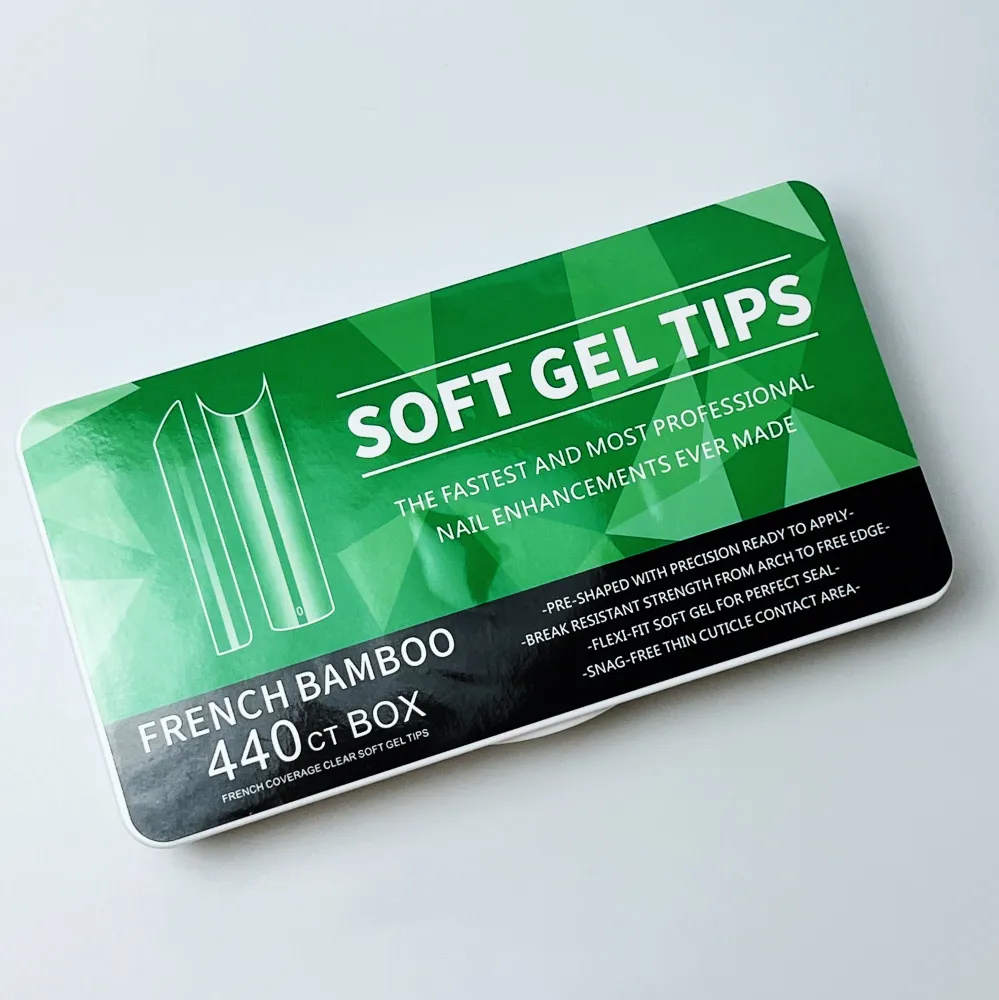 Gel vrhovi polukruti French bamboo, 440 kom GOOD GIRL GEL