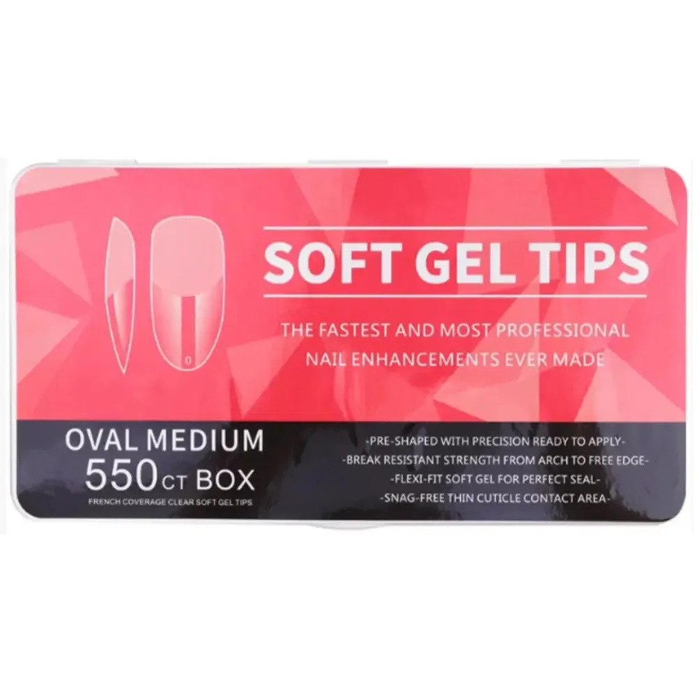 Gel vrhovi srednje veličine Ovalni, 550 kom GOOD GIRL GEL