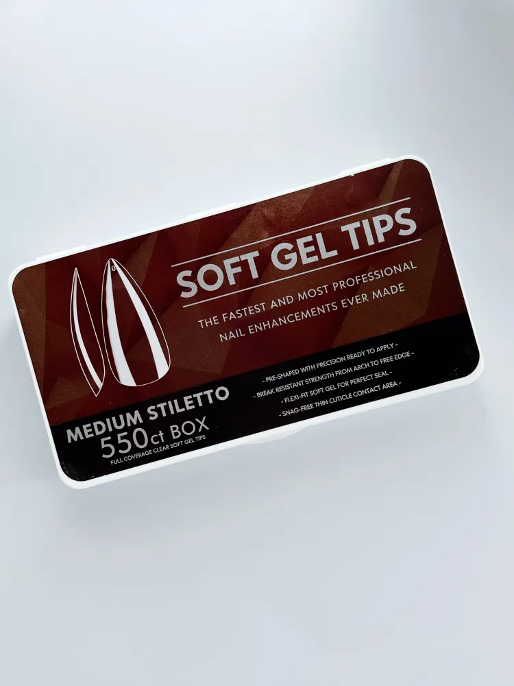 Gel vrhovi srednje veličine Stiletto, 550 kom GOOD GIRL GEL