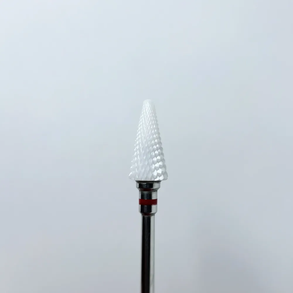 Keramička freza, “Cone” zaobljena, 6*13 mm, Crvena GOOD GIRL GEL