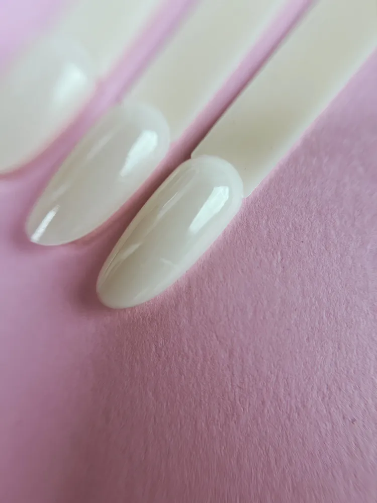 Tipsovi Za Prikaz Boje Noktiju, OVAL bijeli, 50 kom GOOD GIRL GEL