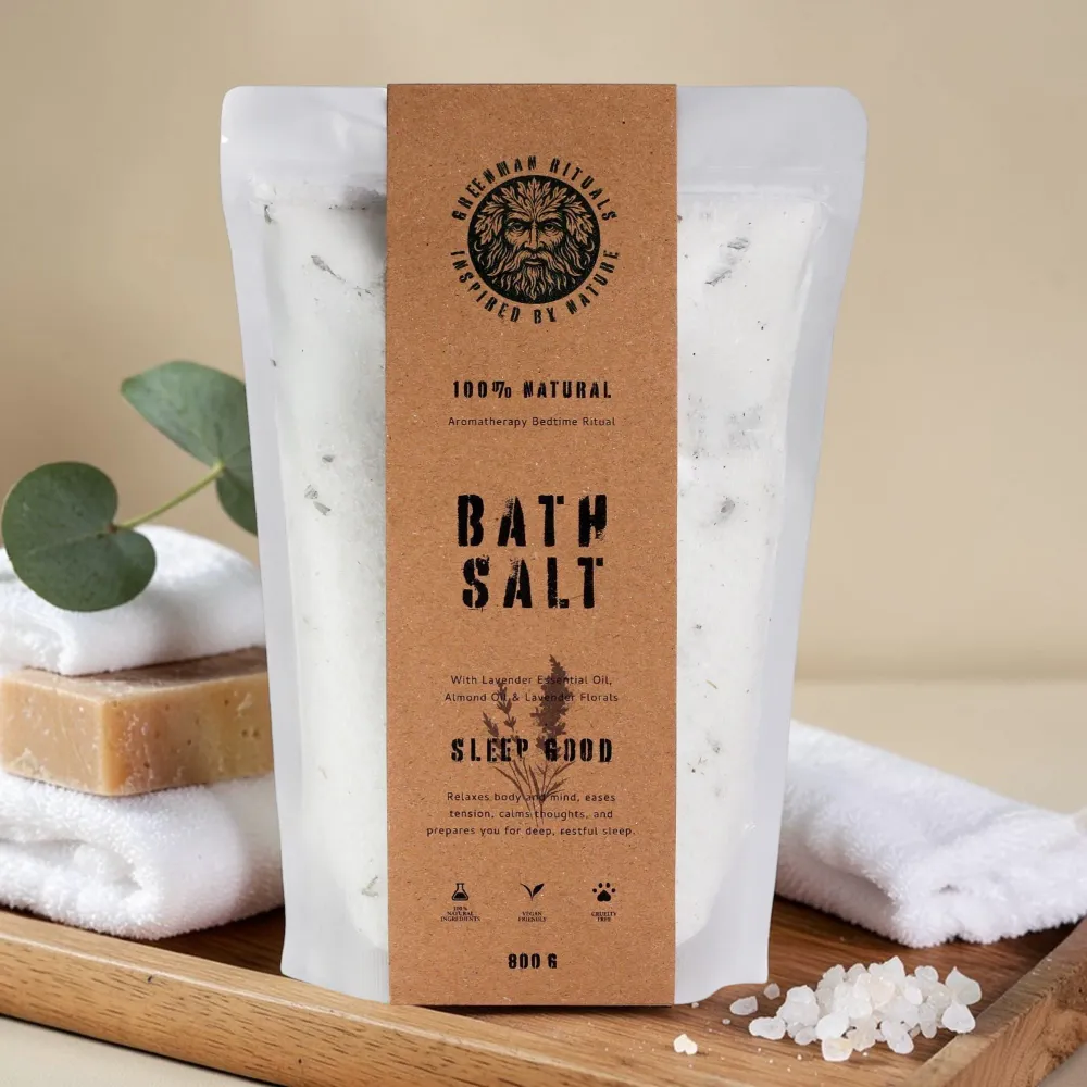 Greenman Rituali Lavanda Aromaterapijska Epsom Kupka Sol – Dobar San