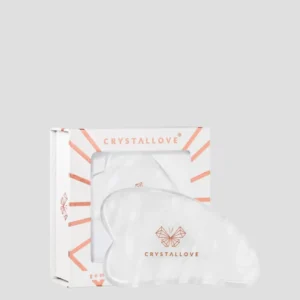 Gua sha ploč za masažu lica od gorskog kristala s Crystallove svojstvima čišćenja