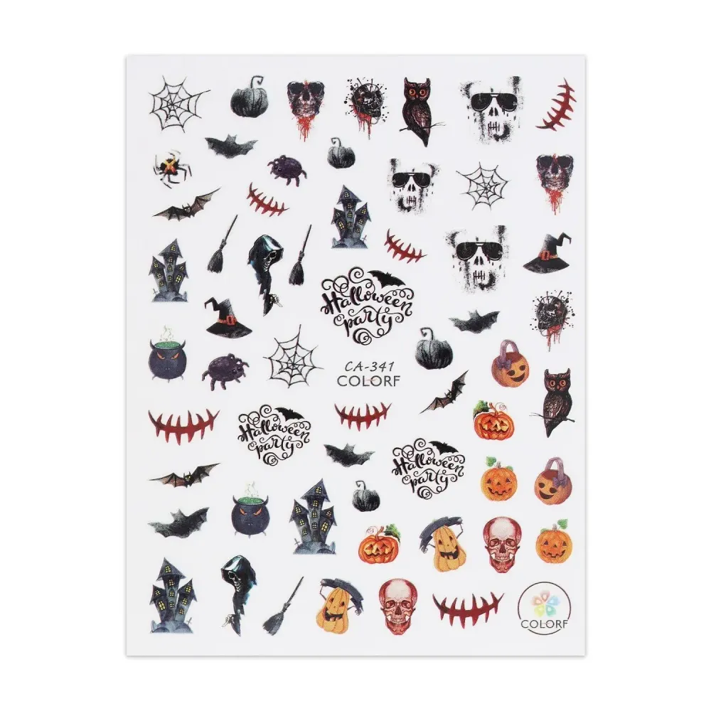 Halloween Naljepnice - Jeziva Kolekcija