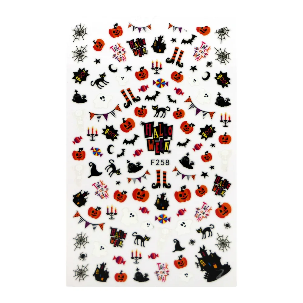 Halloween naljepnice za nail art