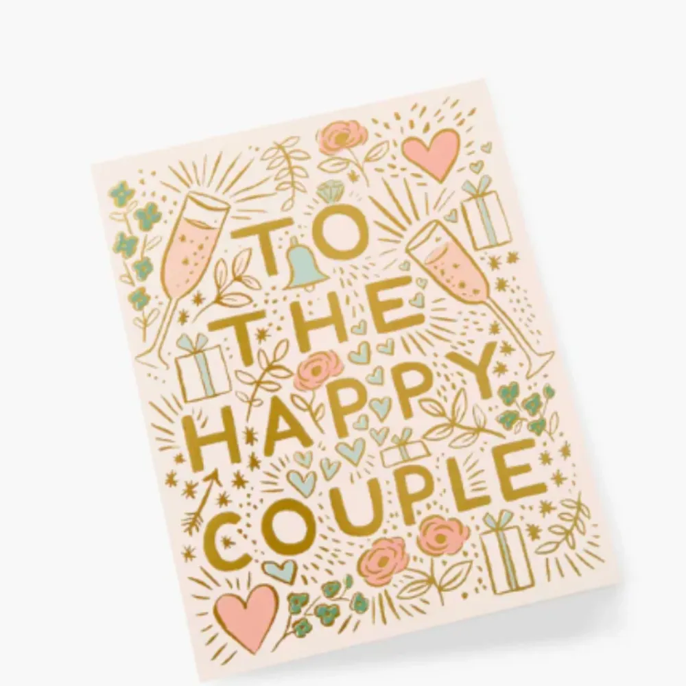 To Happy Couple Card